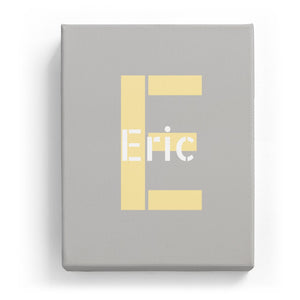 Eric Overlaid on E - Stylistic