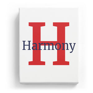 Harmony Overlaid on H - Classic