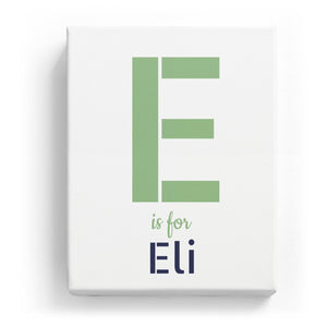 E is for Eli - Stylistic