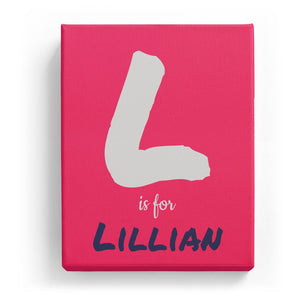 L is for Lillian - Artistic