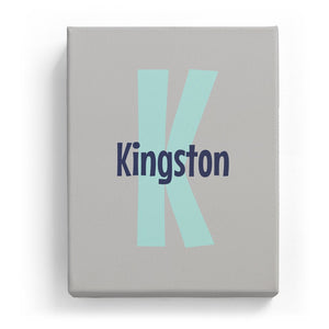 Kingston Overlaid on K - Cartoony