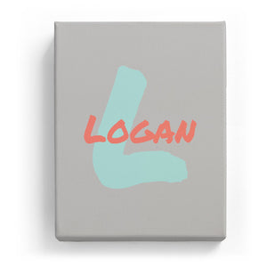 Logan Overlaid on L - Artistic