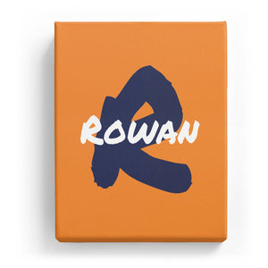 Rowan Overlaid on R - Artistic