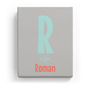 R is for Roman - Cartoony