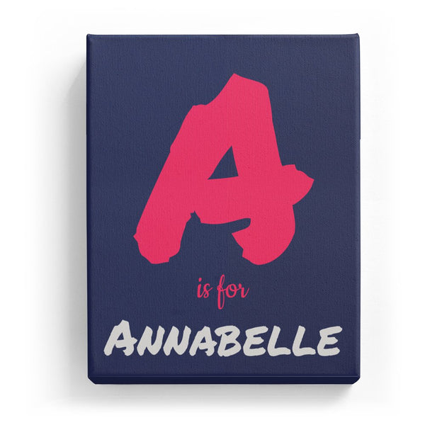 A is for Annabelle - Artistic