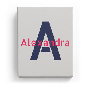 Alexandra Overlaid on A - Stylistic