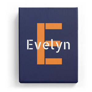 Evelyn Overlaid on E - Stylistic