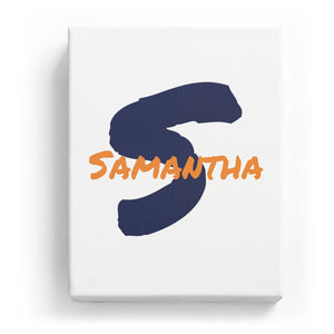 Samantha Overlaid on S - Artistic