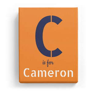 C is for Cameron - Stylistic