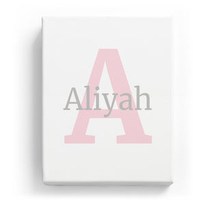 Aliyah Overlaid on A - Classic