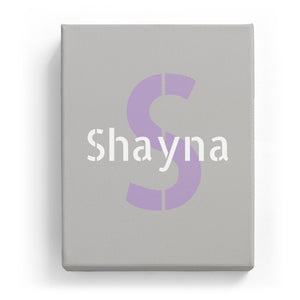 Shayna Overlaid on S - Stylistic