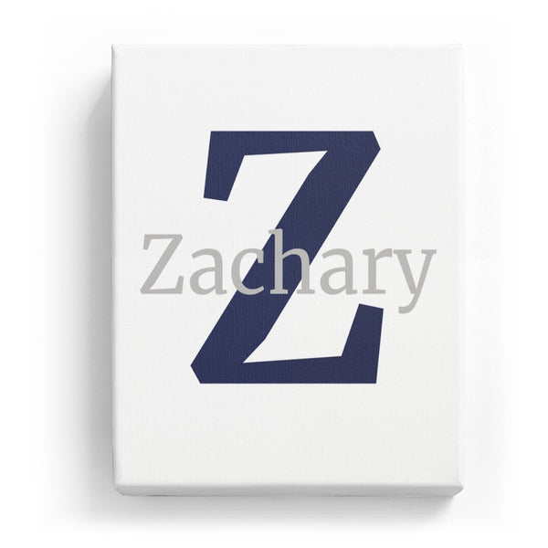 Zachary Overlaid on Z - Classic