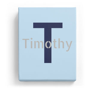 Timothy Overlaid on T - Stylistic