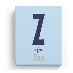 Z is for Zion - Cartoony