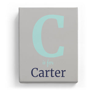 C is for Carter - Classic