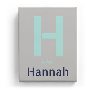 H is for Hannah - Stylistic