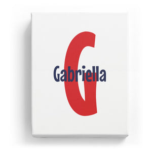 Gabriella Overlaid on G - Cartoony