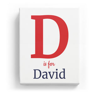 D is for David - Classic