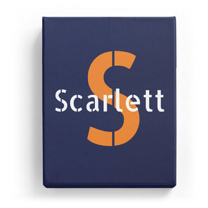 Scarlett Overlaid on S - Stylistic