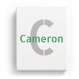 Cameron Overlaid on C - Stylistic
