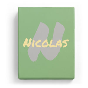 Nicolas Overlaid on N - Artistic