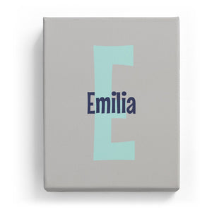 Emilia Overlaid on E - Cartoony