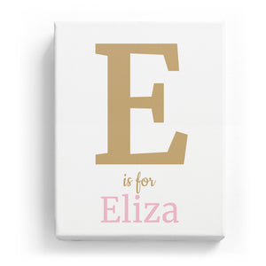E is for Eliza - Classic