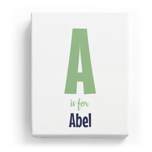 A is for Abel - Cartoony