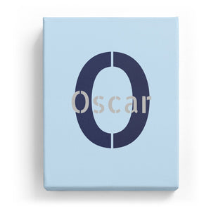 Oscar Overlaid on O - Stylistic