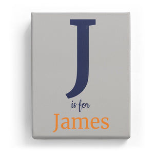 J is for James - Classic