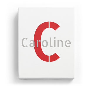 Caroline Overlaid on C - Stylistic