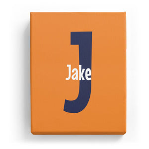 Jake Overlaid on J - Cartoony