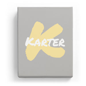 Karter Overlaid on K - Artistic