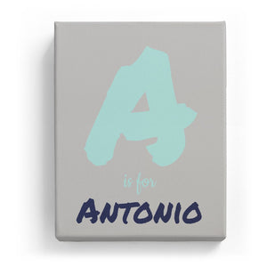 A is for Antonio - Artistic
