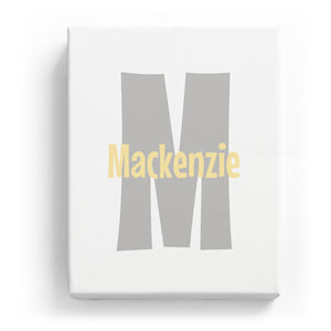 Mackenzie Overlaid on M - Cartoony