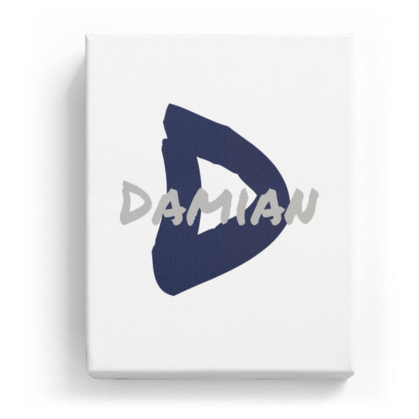Damian Overlaid on D - Artistic