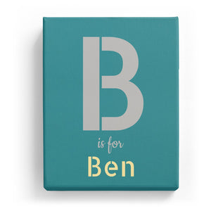 B is for Ben - Stylistic