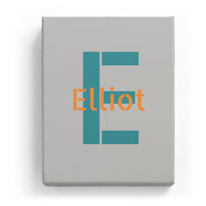 Elliot Overlaid on E - Stylistic