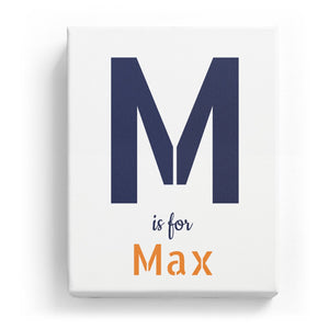 M is for Max - Stylistic