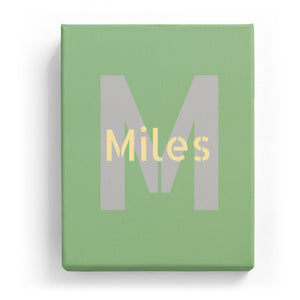 Miles Overlaid on M - Stylistic