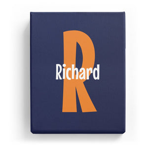Richard Overlaid on R - Cartoony