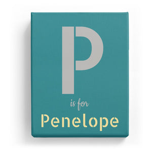 P is for Penelope - Stylistic