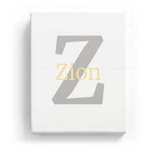 Zion Overlaid on Z - Classic