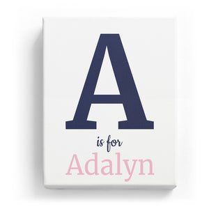 A is for Adalyn - Classic