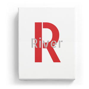 River Overlaid on R - Stylistic