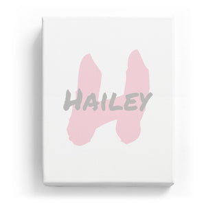 Hailey Overlaid on H - Artistic