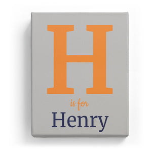 H is for Henry - Classic