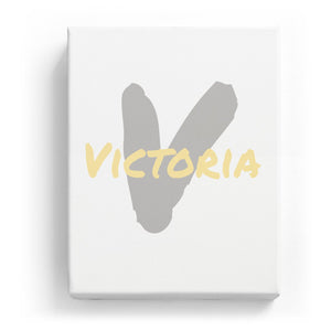Victoria Overlaid on V - Artistic
