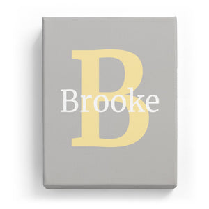 Brooke Overlaid on B - Classic