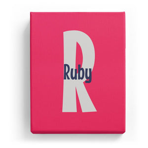 Ruby Overlaid on R - Cartoony